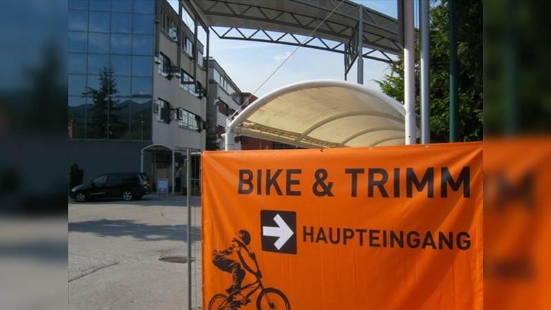Österreich Bike & Trimm in der Brandboxx Salzburg ist