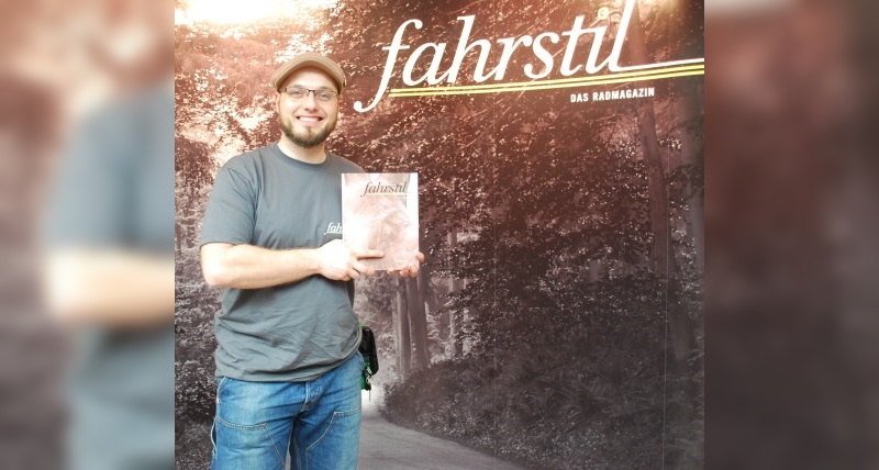 David Koßmann - Chefedakteur des Radmagazins "fahrstil"