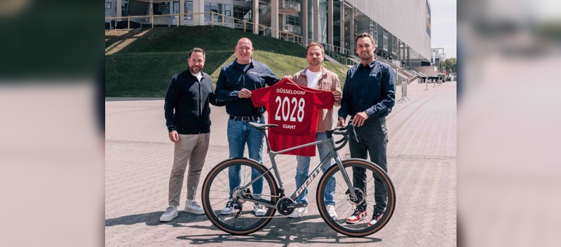 Foto Giant/Fortuna Düsseldorf: (v.l.n.r.) Christian Weber, Alexander Gebert, Christian Korte und Christian Frenssen