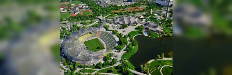 Der Olympiapark wird elektrifiziert ... Der Olympiapark wird elektrifiziert ...