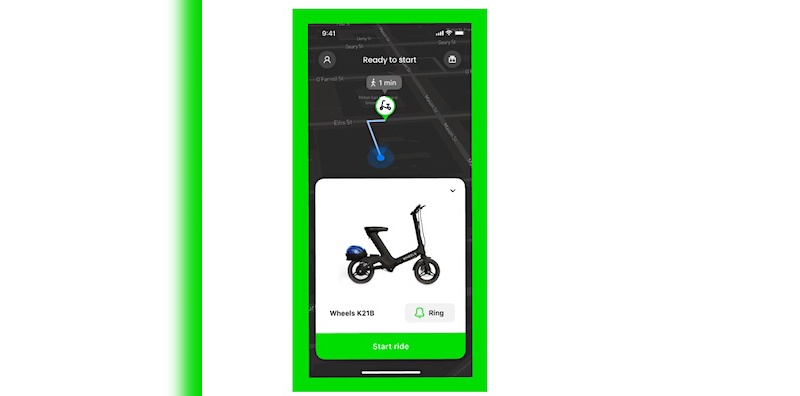 Eine App für verschiedene Mobilitätsanbieter.