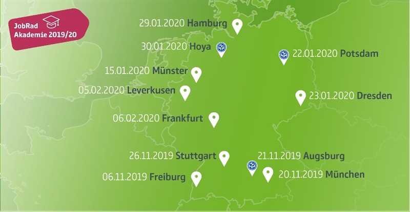 Elf Standorte in Deutschland