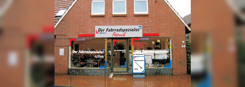 "Der Fahrradspezialist" rückt in der Außendarstellung in den Vordergrund, das Profile-Loge tritt zurück.