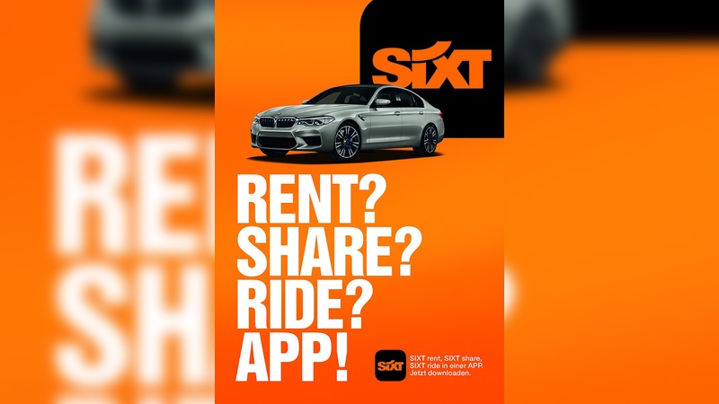 Die Sixt-App ist der Dreh- und Angelpunkt.