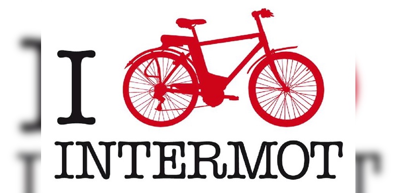 Visuelles Bekenntnis der Intermot zum Fahrrad
