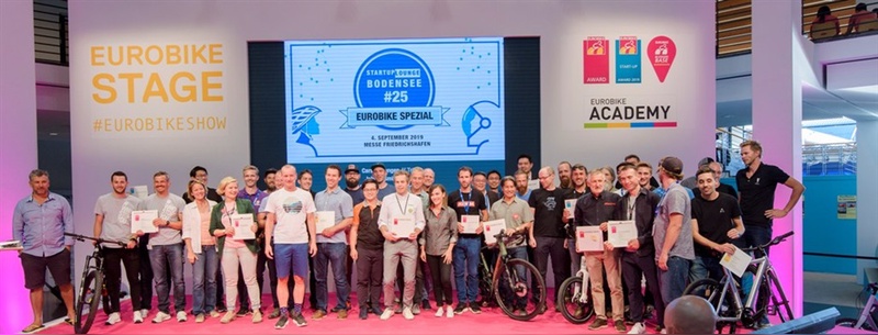 Auszeichnung der Award-Gewinner auf der Eurobike