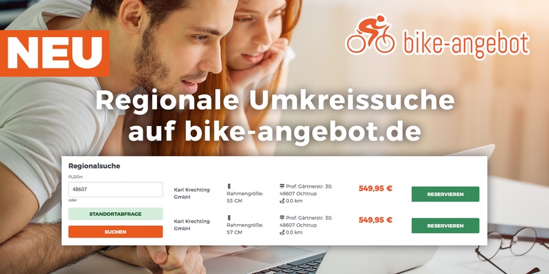 Das Online-Portal hat eine regionale Suchfunktion eingeführt.