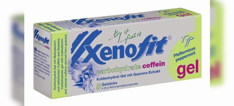 Xenofit carbohydrate gel Pfefferminze coffein