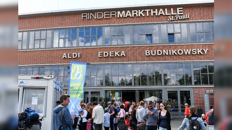 Rund um die Rindermarkthalle drehte sich alles ums Fahrrad.