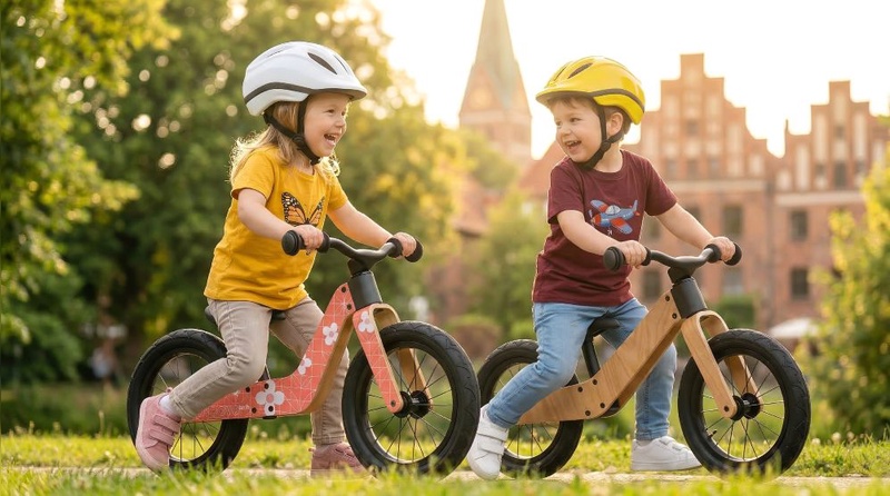 Foto: Smoovotech - Neue Kinderlaufrad-Serie "mika" feiert auf der VELO Berlin Premiere Foto: Smoovotech - Neue Kinderlaufrad-Serie "mika" feiert auf der VELO Berlin Premiere