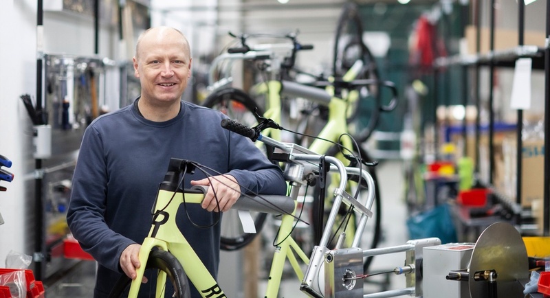 Thorsten Heckrath-Rose sieht das Fahrradunternehmen Rose Bikes auf dem richtigen Kurs.