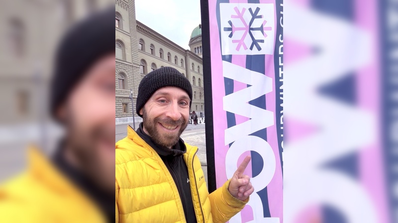 Foto: Vaude - Marketingleiter Manfred Meindl in Bern 