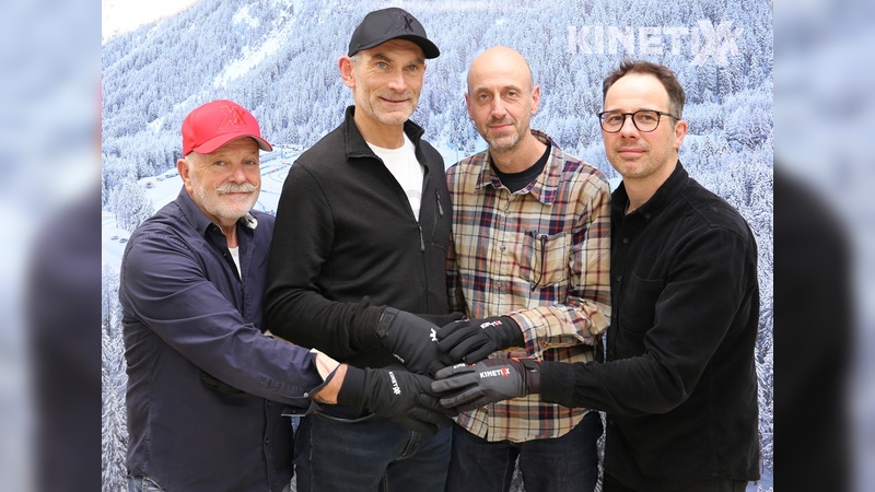 Von links: Gerd Reinhardt, Jörg Unger, Fabian Geist und Oliver Kraas