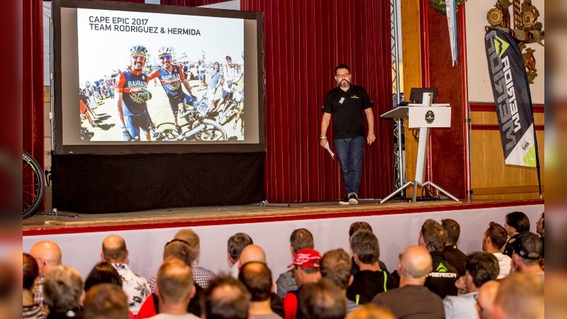 Andreas Rottler, Geschäftsführer Merida Europe, sprach über Sponsoringaktivitäten