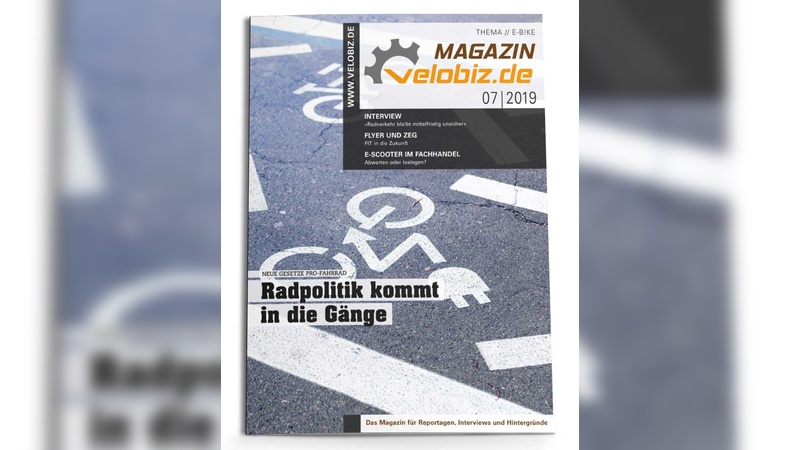 Titel velobiz.de Magazin 7-19