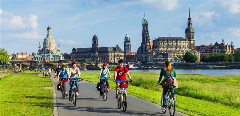 Schon zum 14. Mal zum beliebtesten Radweg Deutschlands gewählt: der Elberadweg.