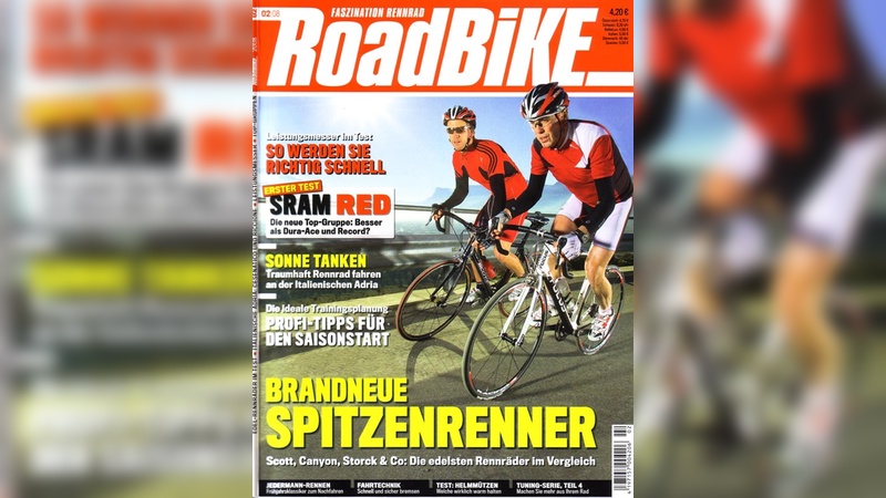 Roadbike 02/08: Sieben Rennräder aus der Nobelklasse im Test