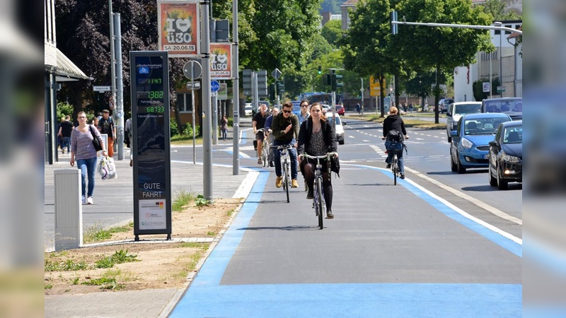 Auch in Bayern soll nun verstärkt in Radwege investiert werden.