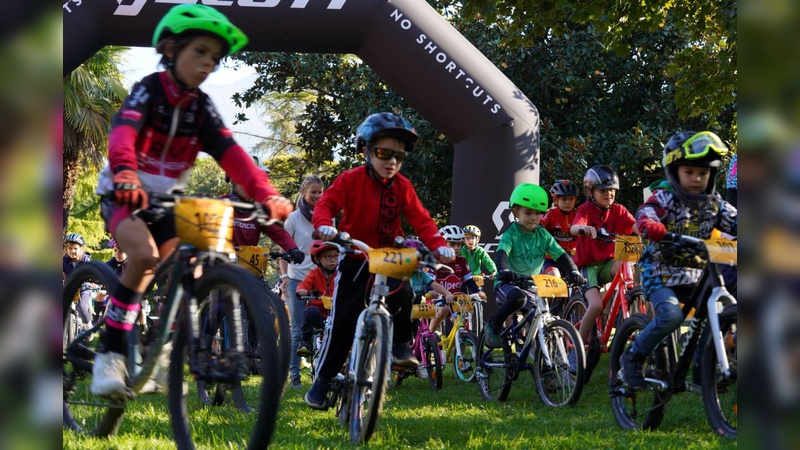 Das Bikefestival in Riva lockete auch den MTB-Nachwuchs an.