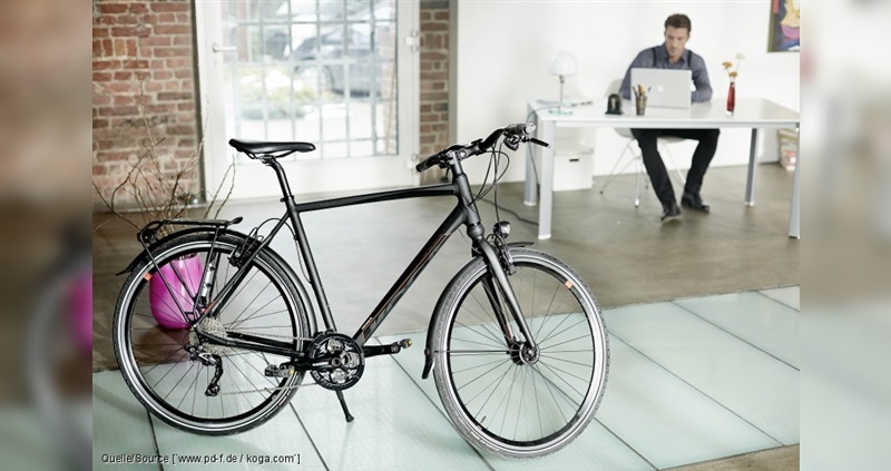 Das Fahrrad als Dienstrad - eine neue Regelung machts möglich.