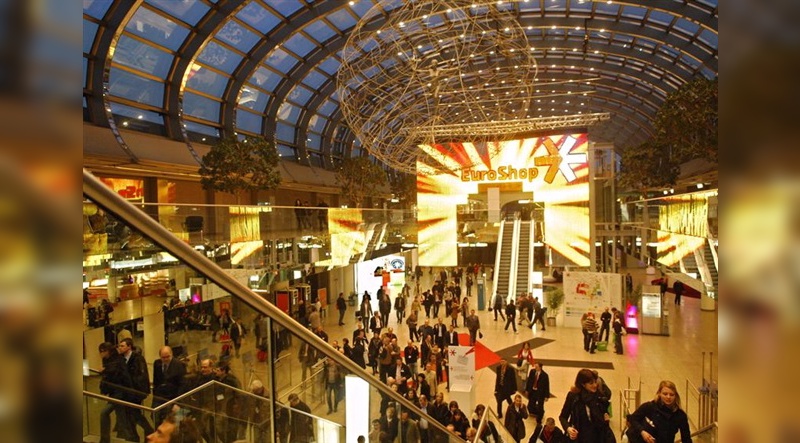 Euroshop in Düsseldorf - weltgrößte Investitionsgütermesse für den Einzelhandel