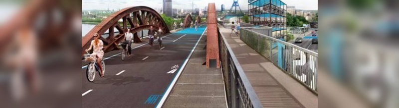 In Hessen wurde mit dem Bau eines ersten Radschnellweges begonnen. In Hessen wurde mit dem Bau eines ersten Radschnellweges begonnen.