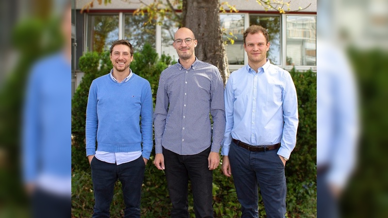 Holger Schauf, Ruben List, Dominic Land (v.l.) Foto: flexini Holger Schauf, Ruben List, Dominic Land (v.l.) Foto: flexini