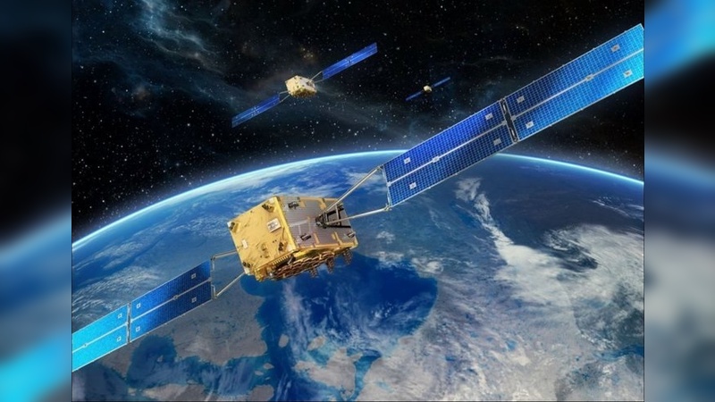 Eine Reihe von solcher Satelliten sind die Grundlage des Galileo-Systems.