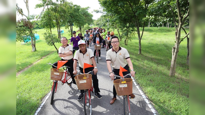 Die "Academic Bicyle Challenge": Auftakt 2018 in Suranaree, Thailand.