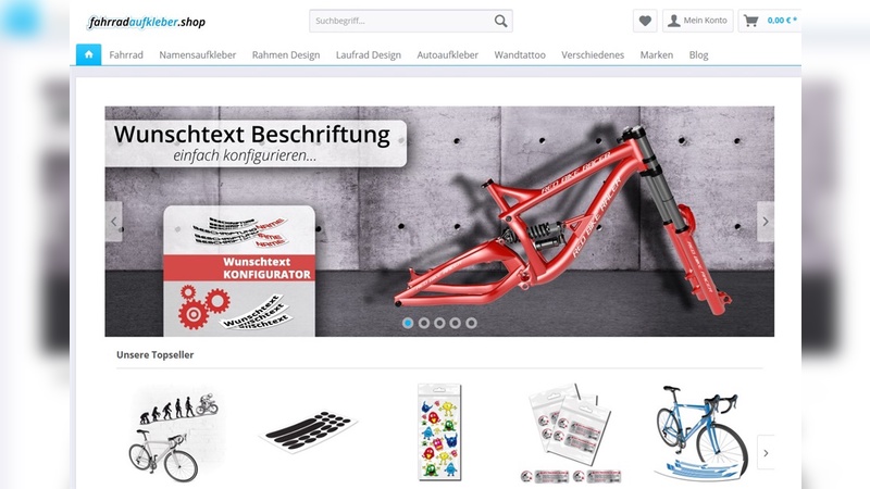 Style4Bike mit neuem Online-Shop.