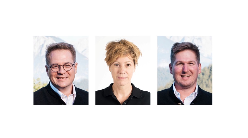 v.l.: Alexander Rösch, Maud von Hoff und Dennis Baudrexl v.l.: Alexander Rösch, Maud von Hoff und Dennis Baudrexl