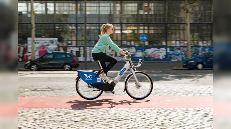 Unverkennbar Nextbike – aber im Design eines modernen E-Bikes. Auch wenn die Räder gut genutzt werden: Sie werden die analogen nicht ersetzen.