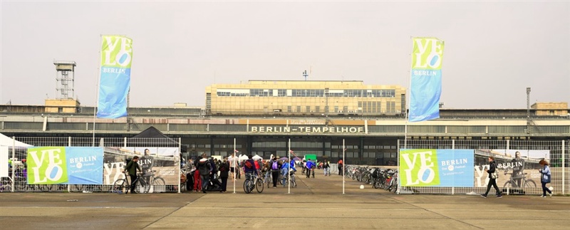 Willkommen Fahrradbranche auf dem Flughafen Tempelhof:
