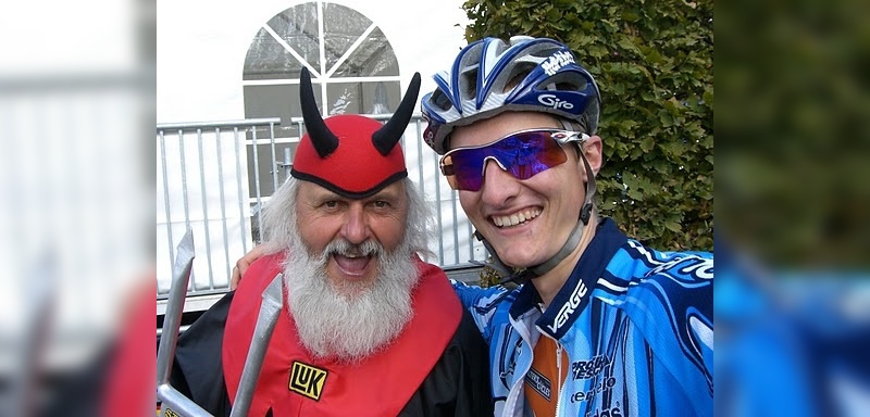 Nick Frey (rechts) beim Giro