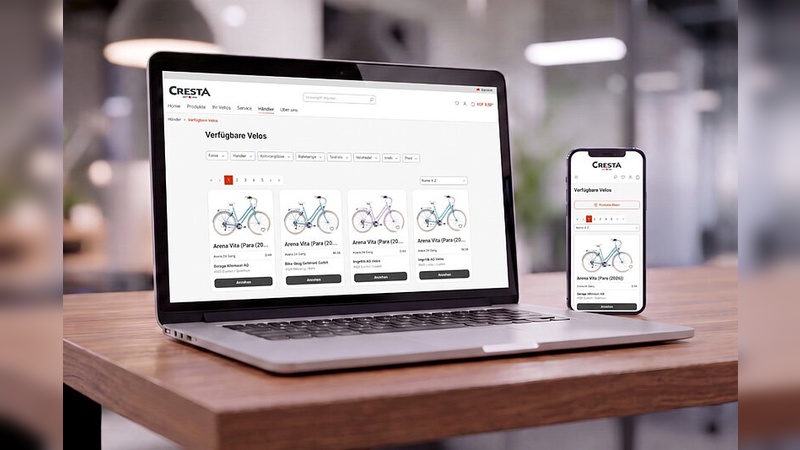 Foto: Komenda - Neue Website: https://cresta-swiss-bike.ch
