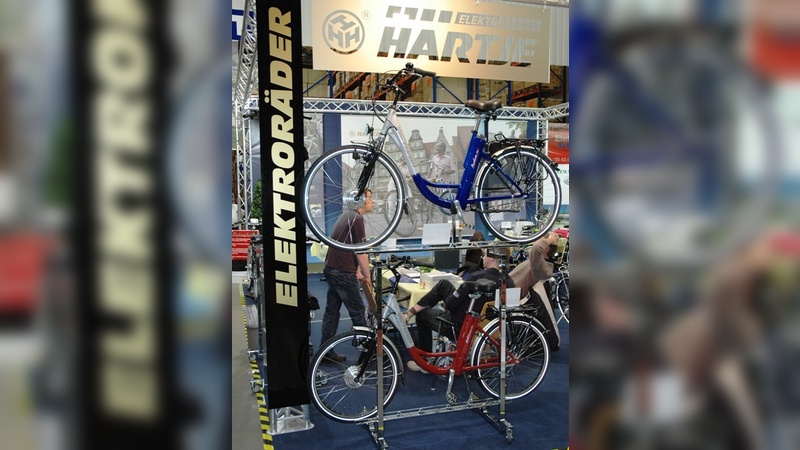 Elektroräder standen auf der Hartje-Hausmesse im Mittelpunkt.