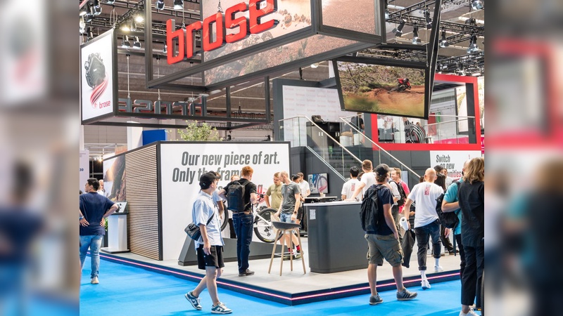 Brose-Stand in Frankfurt.