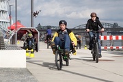 Testparcours direkt am Rhein