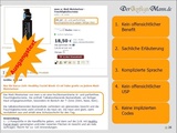 Vorher und ...
