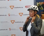 Unterstützt die Stadthelm-Aktion: Bettina Wulff