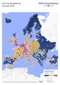 Grafik NIQ Geomarketing - Kaufkraftdichte in Europa 2025 Grafik NIQ Geomarketing - Kaufkraftdichte in Europa 2025