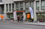 Der neu eröffnete Stromrad-Standort in Stuttgart