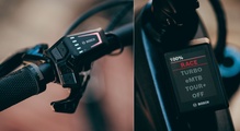 Bei Rot geht’s ab: Am Lenker-Remote wie auf dem Display steht die Farbe Rot für den neuen «Race»-Modus.