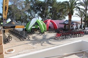 Cycle Union stellte einen großen Test-Fuhrpark zur Verfügung.