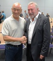 Tony Lo, Giant CEO und TBEA Chairman zusammen mit ECF-Präsident Manfred Neun