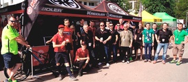 20 MTB-Händler aus Süddeutschland waren Gäste von Cycle Union in Albstadt.