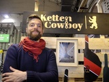 Ketten-Cowboy in Berlin