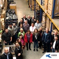 Mehr als 30 Händler begrüßte das Team der KED-Helme in Freiberg am Neckar.