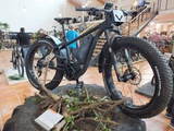 Fette Reifen auch in Cloppenburg: Hier ein Prototyp eines Fatbikes mit Impulse-Antrieb