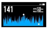 Verschiedene Datenseiten lassen sich darstellen.